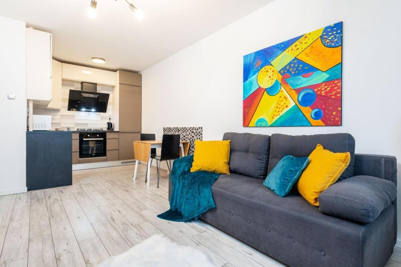 Avocado Apartment 2 Rooms In The City Center Warsaw Exterior photo